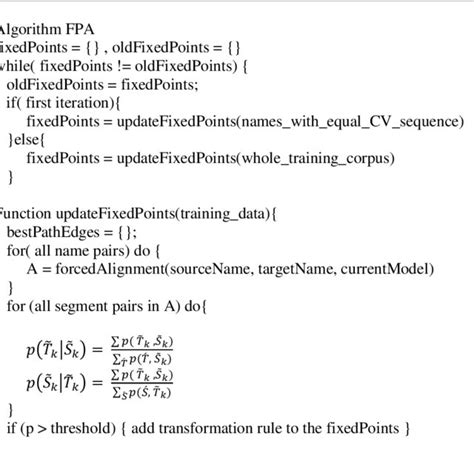 Image result for FPA Algorithm