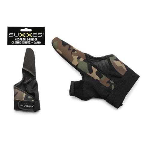Neopren 2-Finger Casting-Schutz -Camo Weiteres Kunstköder-/Spinnfischen ...