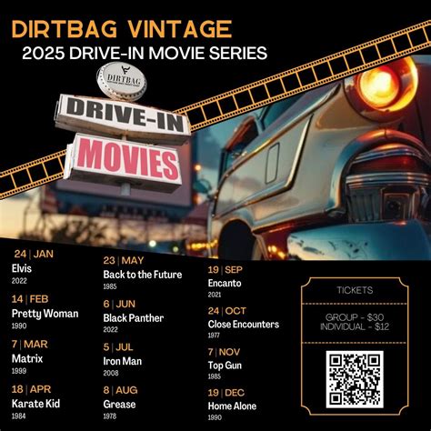 Dirtbag Vintage Drive-In Movie Series: Back to the Future (1985), 407 N ...