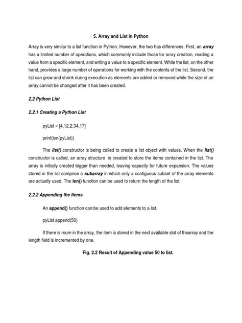 How to Read a Array or List in Python 的图像结果