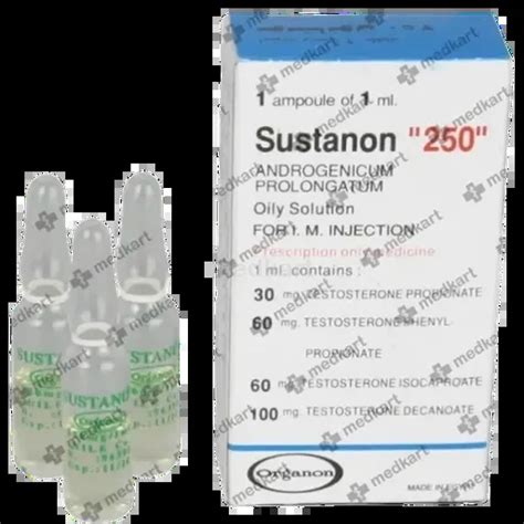 Buy Sustanon 250mg Injection 1 Ml at Best Price | Medkart