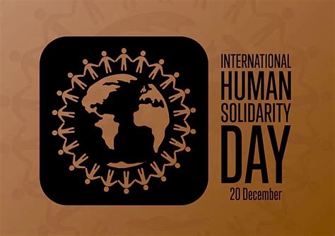 International Human Solidarity Day 2022: December 20