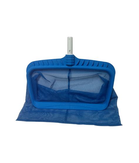 Swimming Pool Leaf Net - Blue & White Handle
