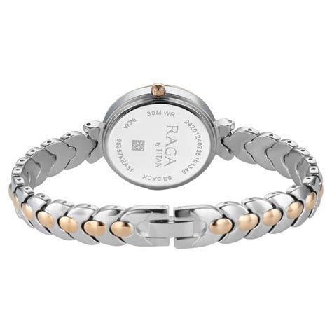 Buy Online Titan Raga Showstopper Quartz Analog Rose Gold Dial Two ...