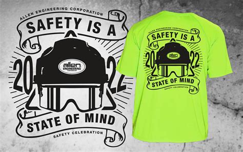 2022 Conctruction Safety T-Shirt Design on Behance