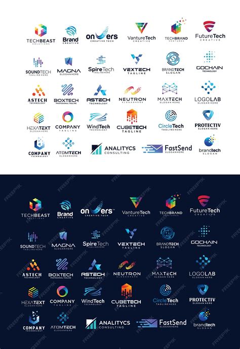 Tech Logo Inspiration 的图像结果