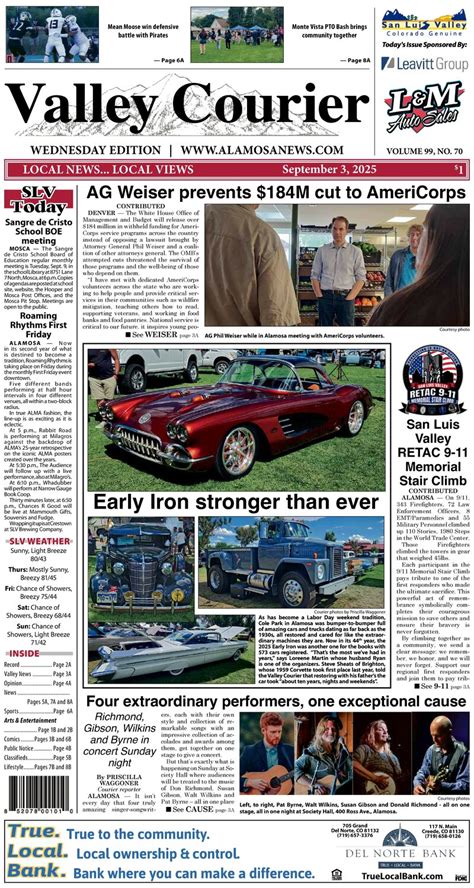 Valley Courier - The Alamosa News