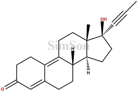 17-hydroxy-17(1-propynyl)-estra-4,9-dien-3-one | CAS No- NA | Simson ...