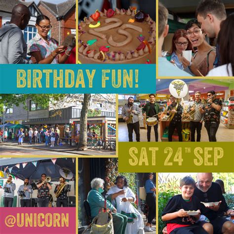 Unicorn's 26th birthday - Sat 24th Sep - Unicorn Grocery