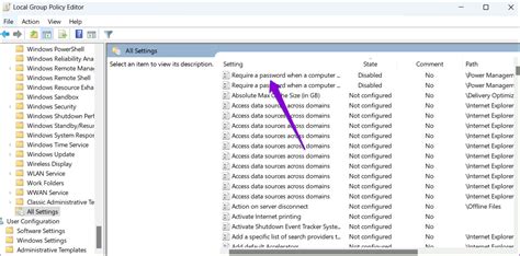 Local Computer Policy Settings 的图像结果