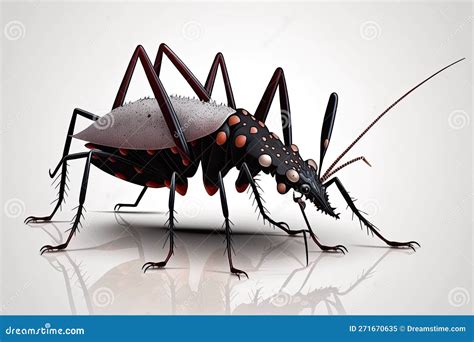 Image Of A Kissing Bug, Also Known As An Assassin Bug, Up Close And ...