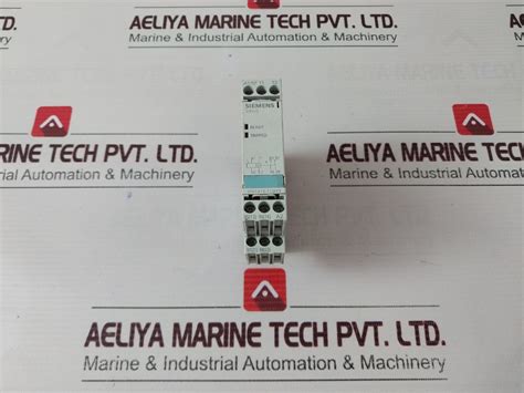Siemens 3Rn1010-1Cm00 Thermistor Motor Protection Relay – Aeliya Marine ...