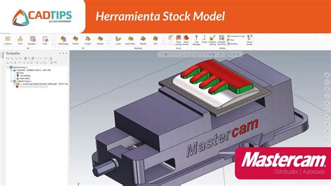 Image result for Mastercam Stock Model Tutorial