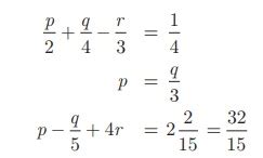 மூன்று மாறிகளில் அமைந்த நேரிய ஒருங்கமை சமன்பாடுகள் - எடுத்துக்காட்டு ...