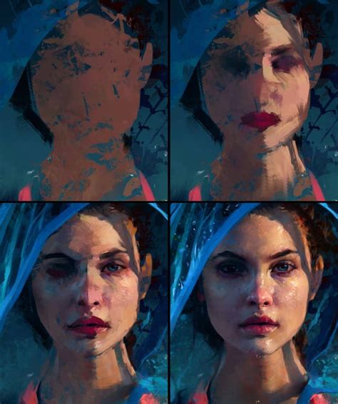 Digital Painting Portrait Tutorial 的图像结果