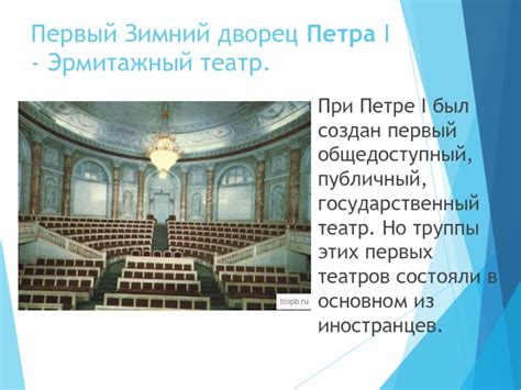 История театра