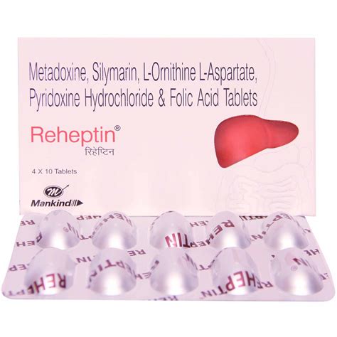Reheptin Tablet | Uses, Side Effects, Price | Apollo Pharmacy