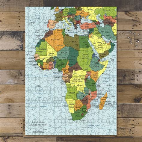 Map Of Africa Jigsaw