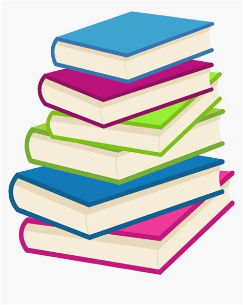 Stack Of Books - Transparent Background Books Clipart Png, Png Download ...