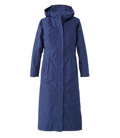 Women's H2OFF Raincoat, Mesh-Lined Long at L.L. Bean