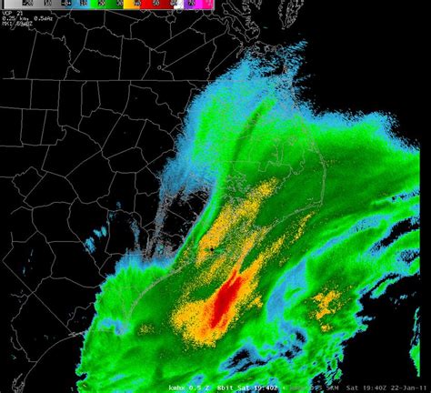January 22, 2011 Coastal Snow Event