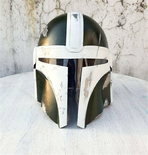 War damaged Mandalorian Helmet Wearable Boba fett | Ubuy India