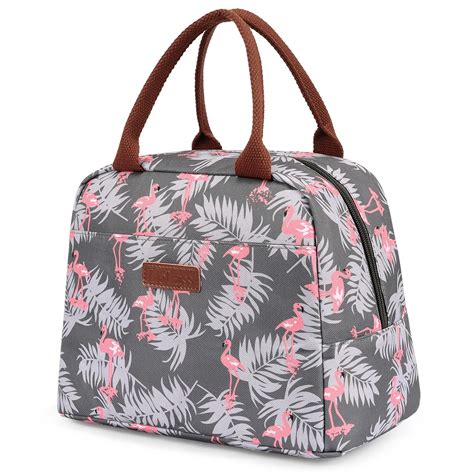 LOKASS Lunch Bag Cooler Bag Insulated Lunch Box Waterproof Thermal ...