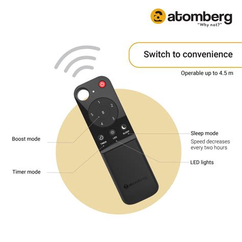 Atomberg Renesa Prime Remote 1200mm BLDC Motor 5 Star Rated Sleek Ceil ...