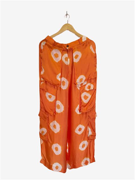 Tangerine Cargo Pants – The Ikat Story