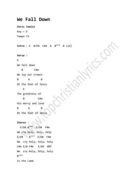 We Fall Down Tutorial 的图像结果