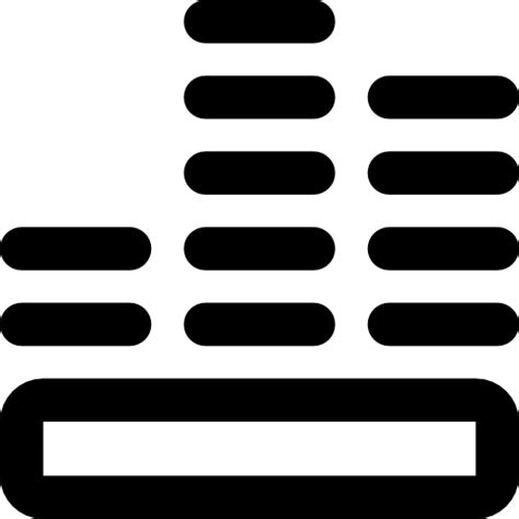 Equalizer - Free music icons