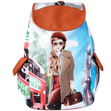 Buy Super Drool Printed Diva Backpack (5 Litres) at Amazon.in