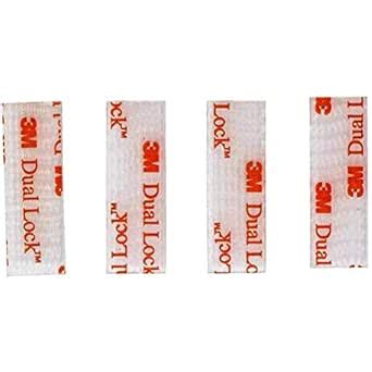 3M EZ Pass/I-Pass/SunPass/Fastlane Dual Lock Adhesive Mounting Strips 4 ...