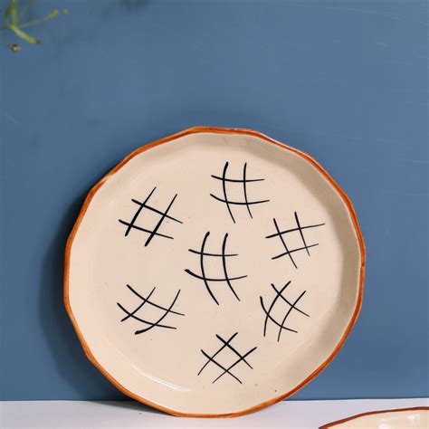 Tic Tac toe Plate – WeavingHomes