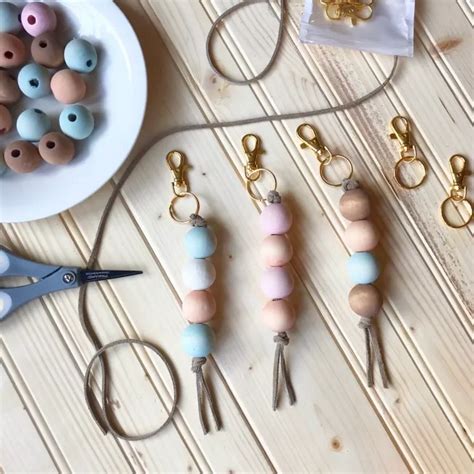 Image result for DIY Bead Keychain