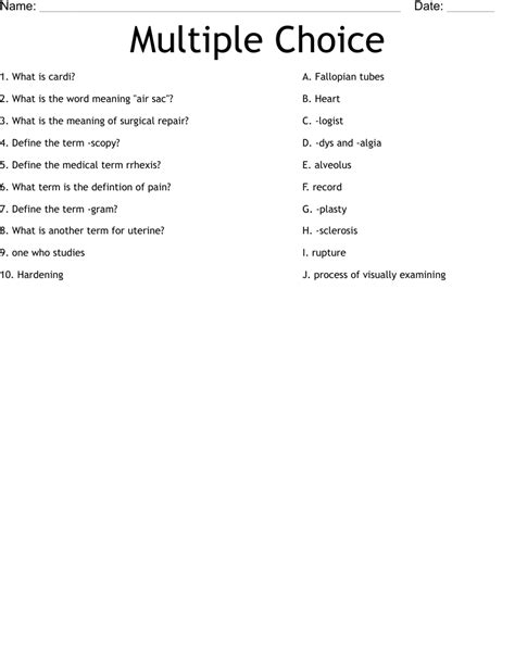 Image result for Multiple Choice Worksheet Maker
