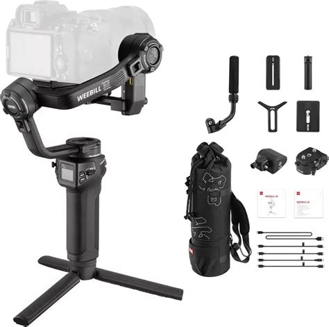 ZHIYUN WEEBILL 3S COMBO: The Perfect Gimbal for Filmmakers – camcart