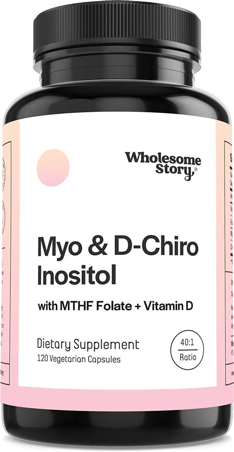 Myo Inositol And D Chiro Inositol Mthf Folate Vitamin D | Desertcart INDIA