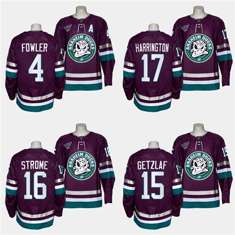 Wholesale Anaheim Ducks 2023-24 30th Anniversary Purple Alternate ...