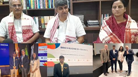 Assam’s Vikram Bothra shines at BRICS 2025 Summit in Brazil, advocates ...