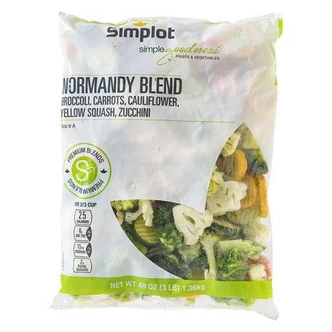 Normandy Vegetable Blend | Simplot Foods | 10071179035077