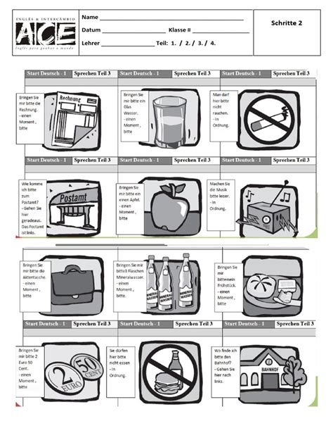 A1 Sprechen Teil 2 Practice 的图像结果
