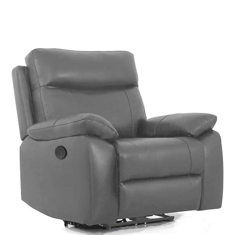 Powered Electric Recliner | Single Seater Recliner Chair in Leatherette ...