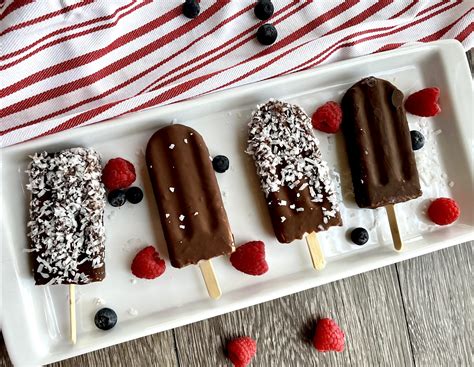 CHOCOLATE DIPPED COCONUT POPSICLES - sammywongskitchen