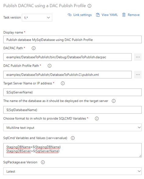 Image result for Create Dacpac File Visual Studio