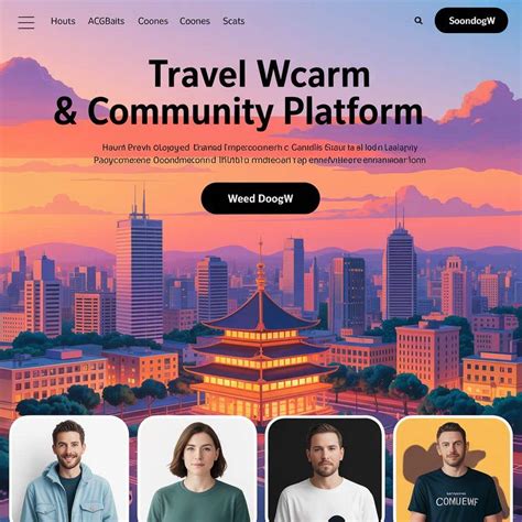 Entry #114 by Designhabib24 for Travel & Community Platform – Website ...