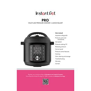 Instant Pot User Guide 的图像结果