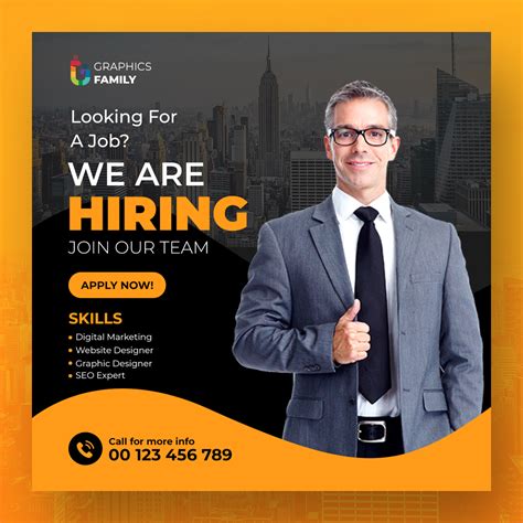 Graphic Designer Job Post