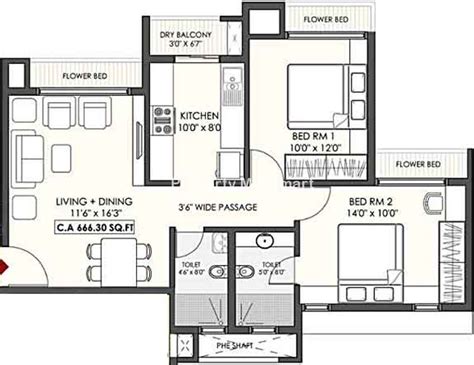 Neptune Flying Kite BHANDUP by Neptune Group | 2 BHK 3 BHK Residences