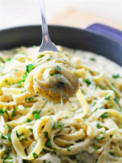 Healthy Alfredo Sauce Recipe | Delicious Table